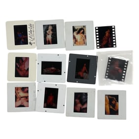 Vintage Pin Up Nude Female Model Photo Slides Erotic Photographer Adult Lot 12