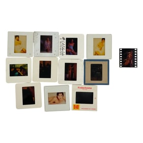Vintage Pin Up Nude Female Model Photo Slides Erotic Photographer Adult Lot 12