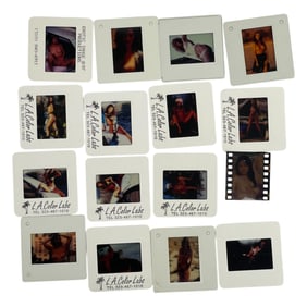 Vintage Pin Up Nude Female Photo Slides Negatives Erotic Lot 16