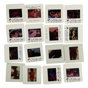 Vintage Pin Up Nude Female Photo Slides Negatives Erotic Lot