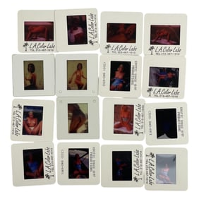 Vintage Pin Up Nude Female Photo Slides Negatives Erotic Lot