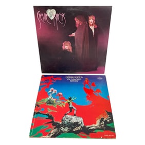 VINYL RECORD URIAH HEEP THE MAGICIANS BIRTHDAY AND STEVIE NICKS LOT 2