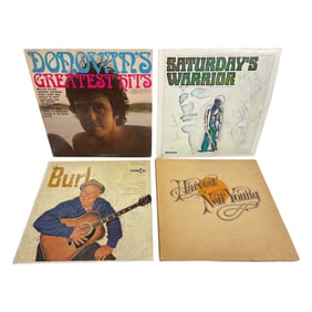 VINTAGE VINYL RECORDS COLLECTION LOT 4