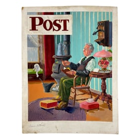 Norman Rockwell  POST MAGAZINE ILLUSTRATION ART