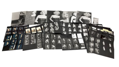 Vintage Photo European French English Model fashion negative Pinup Girl Collection James Mountford
