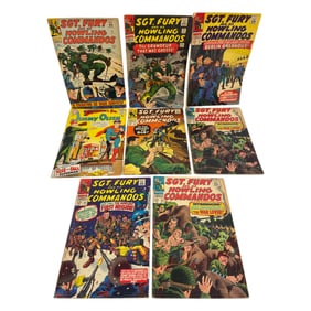 Silver Age Vintage DC Comic Books Lot of 8 12c, 15c