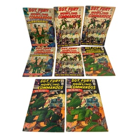 Silver Age Vintage DC Comic Books Lot of 8 12c, 15c