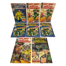 Silver Age Vintage DC Comic Books Lot of 8 12c, 15c