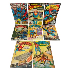 Silver Age Vintage DC Comic Books Lot of 8 12c, 15c