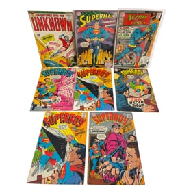 Silver Age Vintage DC Comic Books Lot of 8 12c, 15c