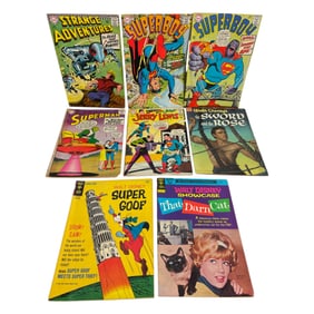 Silver Age Vintage DC Comic Books Lot of 8 12c, 15c