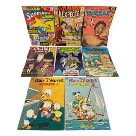 Silver Age Vintage DC Comic Books Lot of 8 12c, 15c