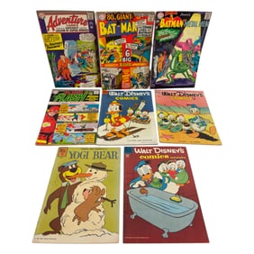 Silver Age Vintage DC Comic Books Lot of 8 12c, 15c