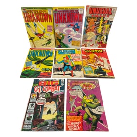 Silver Age Vintage DC Comic Books Lot of 8 12c, 15c