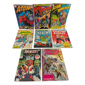 Silver Age Vintage DC Comic Books Lot of 8 12c, 15c
