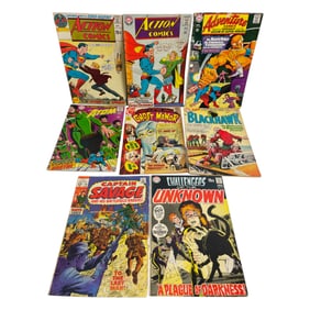 Silver Age Vintage DC Comic Books Lot of 8 12c, 15c