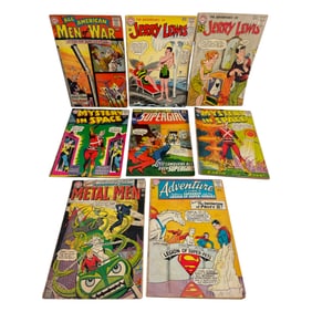 Silver Age Vintage DC Comic Books Lot of 8 12c, 15c