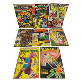 Silver Age Vintage DC Comic Books Lot of 8 12c, 15c