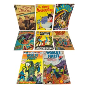 Silver Age Vintage DC Comic Books Lot of 8 12c, 15c