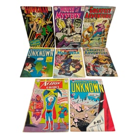 Silver Age Vintage DC Comic Books Lot of 8 12c, 15c