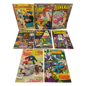 Silver Age Vintage DC Comic Books Lot of 8 12c, 15c