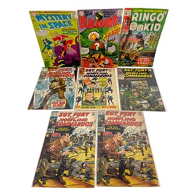 Silver Age Vintage DC Comic Books Lot of 8 12c, 15c