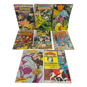 Silver Age Vintage DC Comic Books Lot of 8 12c, 15c