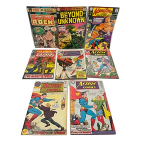 Silver Age Vintage DC Comic Books Lot of 8 12c, 15c