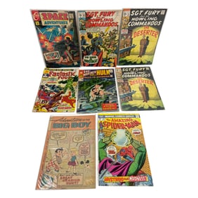 Silver Age Vintage DC Comic Books Lot of 8 12c, 15c