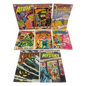 Silver Age Vintage DC Comic Books Lot of 8 12c, 15c