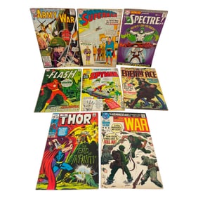 Silver Age Vintage DC Comic Books Lot of 8 12c, 15c