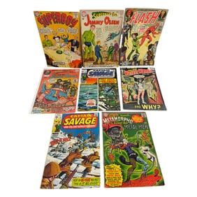 Silver Age Vintage DC Comic Books Lot of 8 12c, 15c