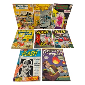 Silver Age Vintage DC Comic Books Lot of 8 12c, 15c