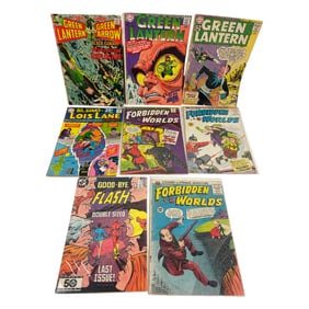 Silver Age Vintage DC Comic Books Lot of 8 12c, 15c