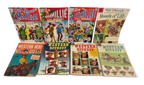Silver Age Vintage DC Comic Books Lot of 8 12c, 15c