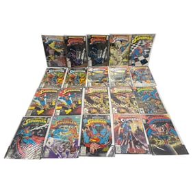 Vintage Superman Comic Book Marvel DC Collection Lot 20 comics