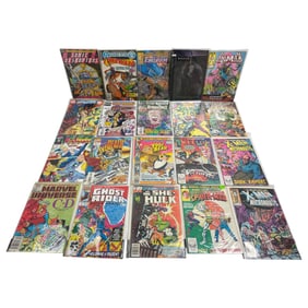 Vintage Comic Book Marvel DC Collection Lot 20 comics