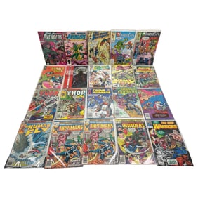 Vintage Comic Book Marvel DC Collection Lot 20 comics