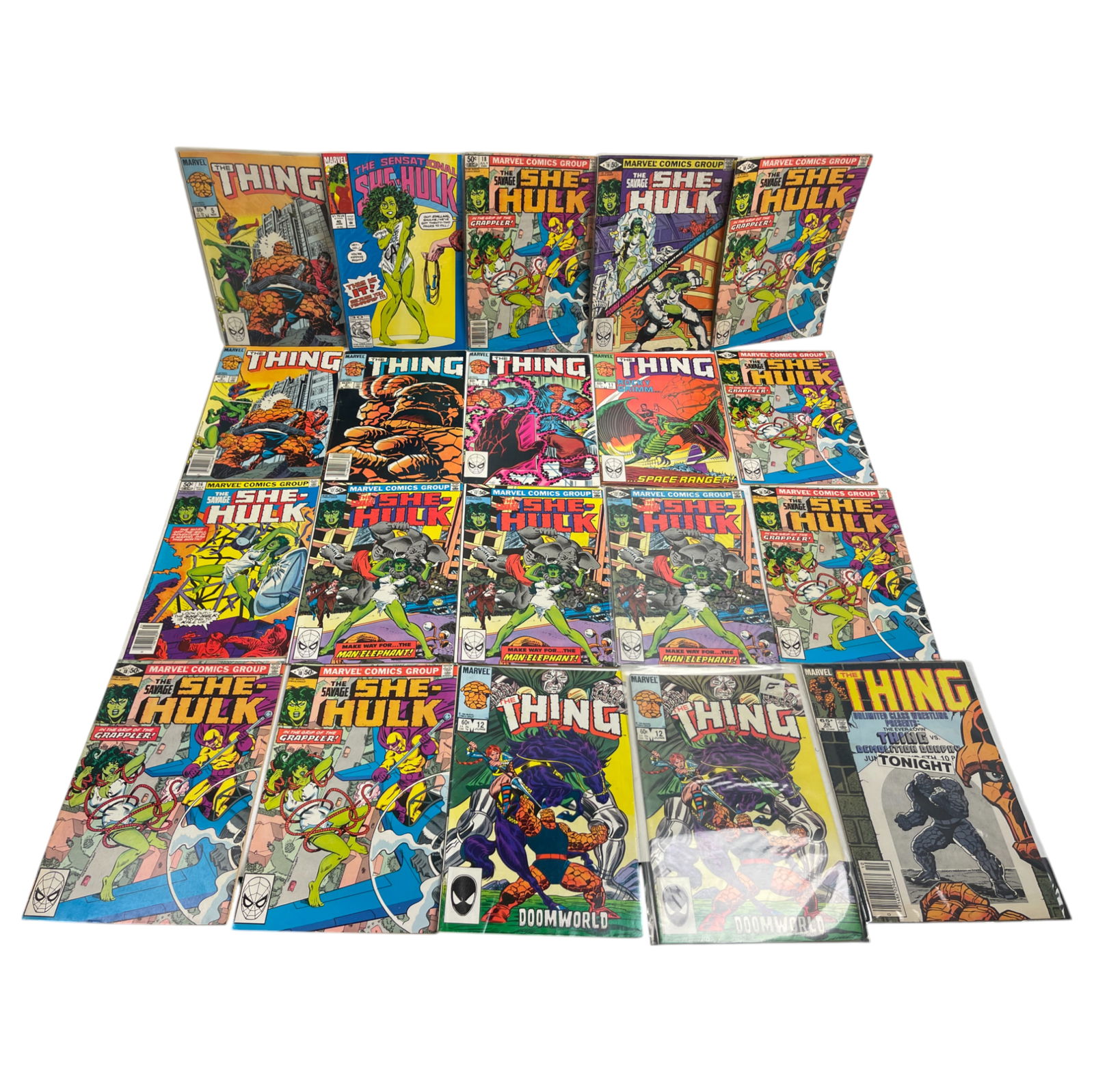 Vintage Comic Book Marvel DC Collection Lot 20 comics (1 of 6)