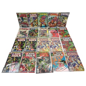 Vintage Comic Book Marvel DC Collection Lot 20 comics