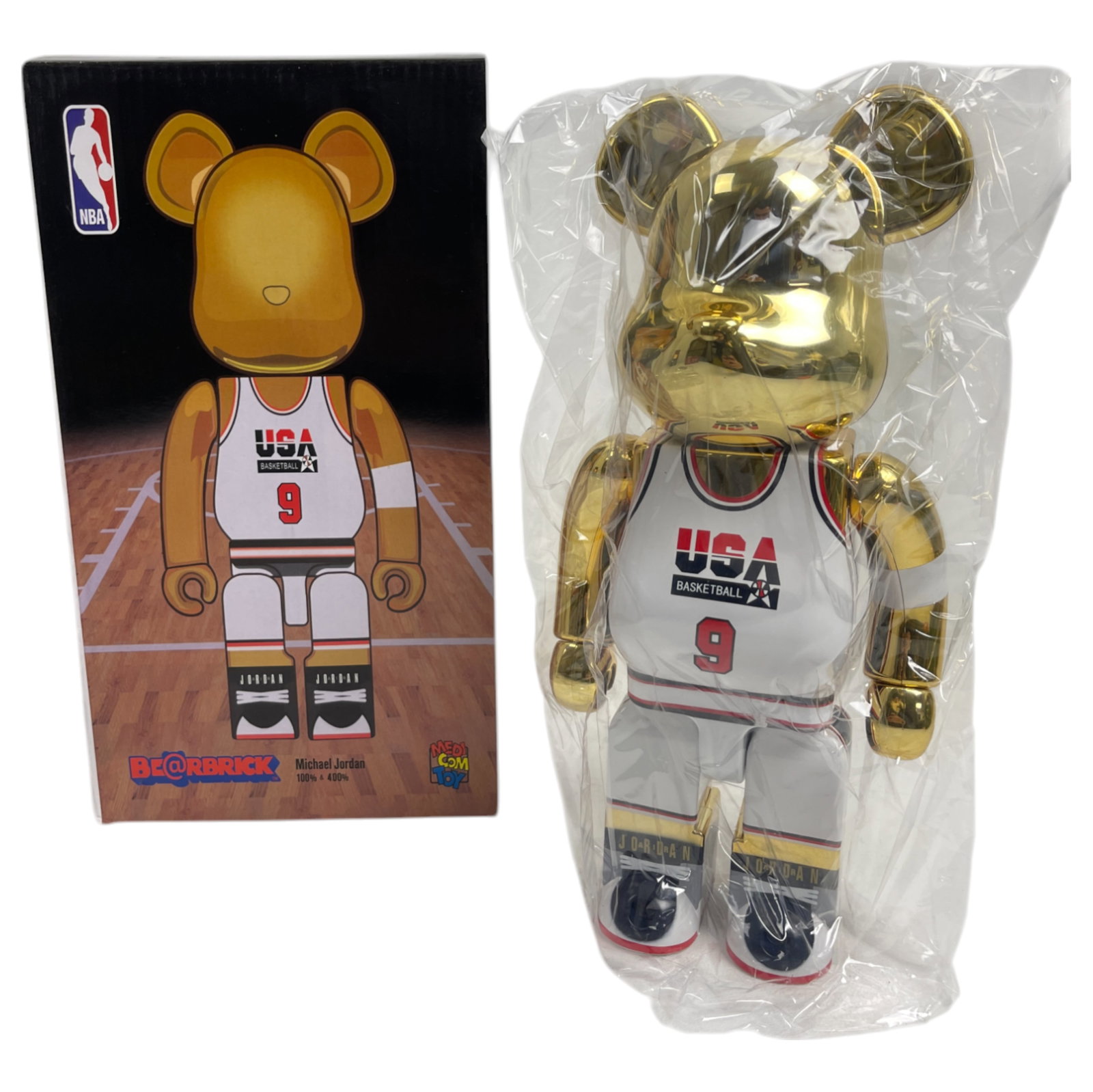 Rare BEARBRICK Toy Michael Jordan New: Rare BEARBRICK Toy Michael Jordan New