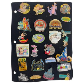 Vintage LE Disney Trading Pin Collection Lot