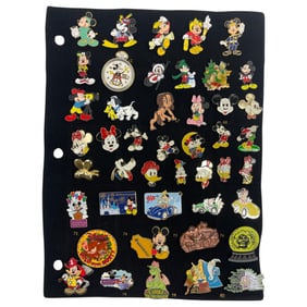 Vintage LE Disney Trading Pin Collection Lot
