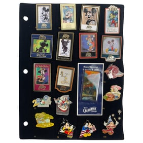 Vintage LE Disney Trading Pin Collection Lot
