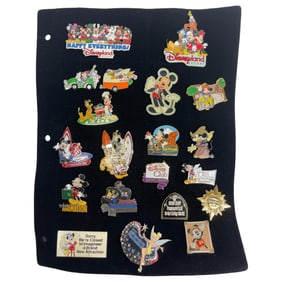 Vintage LE Disney Trading Pin Collection Lot