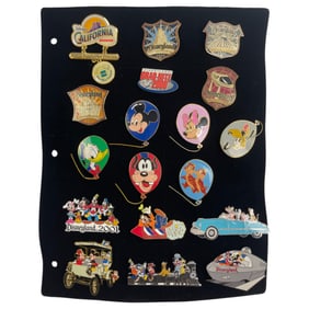 Vintage LE Disney Trading Pin Collection Lot