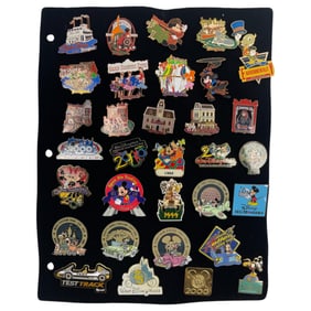 Vintage LE Disney Trading Pin Collection Lot