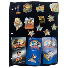 Vintage LE Disney Trading Pin Collection Lot