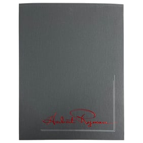 A Brush With Disney: An Artist's Journey, Herbert Dickens Ryman LE Book with Signatures No. 0191