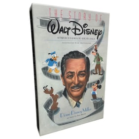 The Story of Walt Disney HC Book Signed by Diane Disney Miller